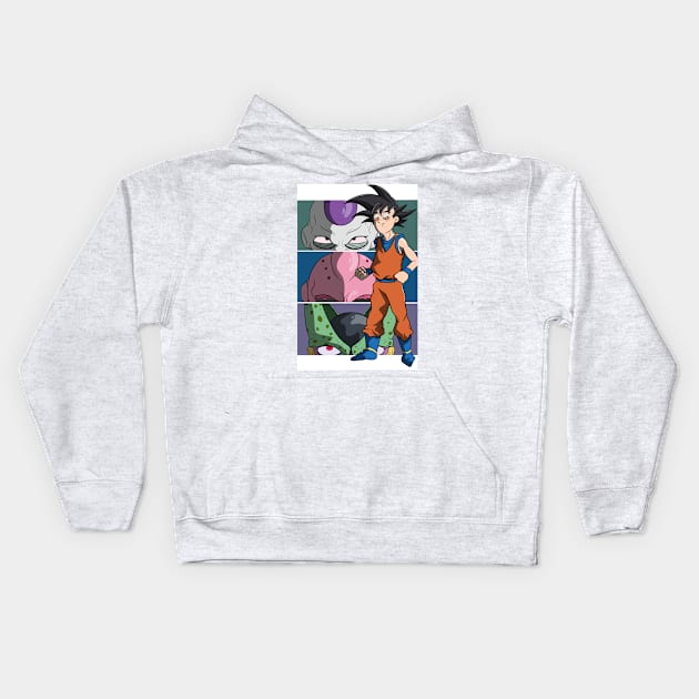 On the next episode of...DRAGON BALL Z! Kids Hoodie by ArtOfJHammond